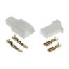 2 Pin Electric Scooter 2.8MM Male Female Automotive Connector Set