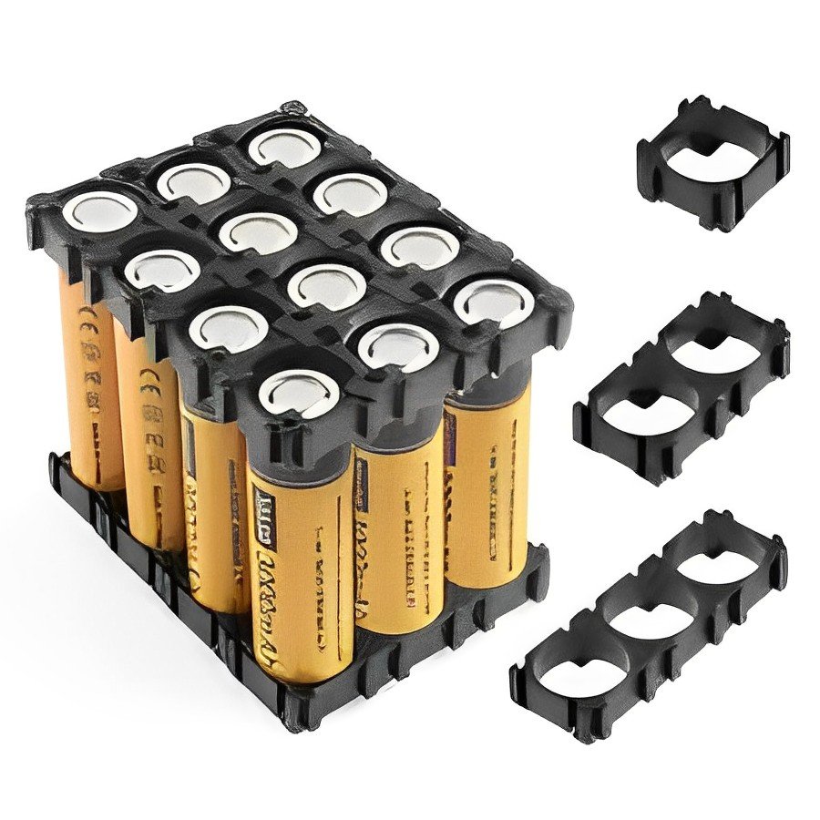 Battery Racket Plastic 18650 Battery Holder Bracket - Automaxx India