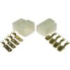 4 Pin 6.3MM Automotive Connector Set With Pin