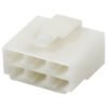 6 Pin 6.3mm Male Automotive Connector Housing