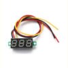 0.72 cm (0.28 inch) 0-100V Three Wire DC Voltmeter